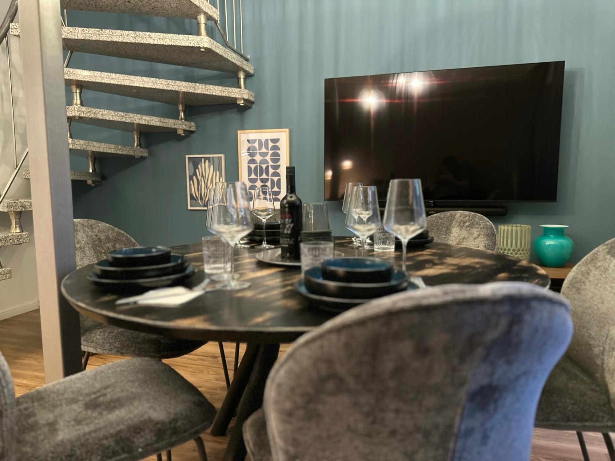 Luxx Downtown - Design-Apartment Zentral Im Ort Bad Zwischenahn Eksteriør billede